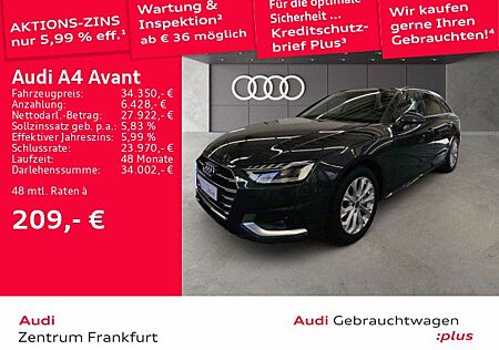 Audi A4 Avant 40 TDI S tronic advanced LED VC DAB Tem
