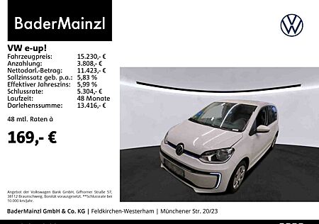 VW e-up! Volkswagen e-up! Active Kamera LED SHZ WSS-Heiz. Alu PDC