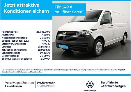 VW T6 Transporter Volkswagen T6.1 Kasten NAVI CARPLAY FLÜGELTÜREN PDC KLIMA