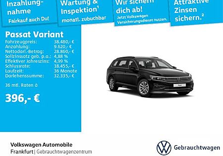 VW Passat Variant Volkswagen 2.0 TDI DSG Business Navi IQ.Ligh