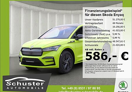 Skoda Enyaq Coupe RS 4x4*AHK 360°K Panodach CANTON DCC
