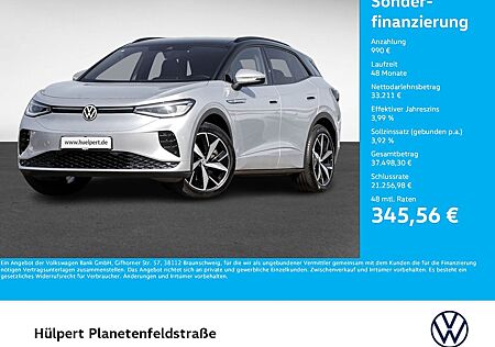 VW ID.4 Volkswagen GTX PANO NAVI WÄRMEPUMPE eKLAPPE 4x4 eSITZE