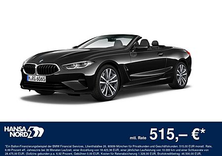 BMW 840i Cabrio LED NAVI HUD SPORTABGASANLAGE 19"