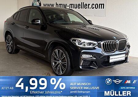 BMW X4 M40i SAG SHZ/HUD/ACC/LED+/360/CD/AKUSTIK/MEMO
