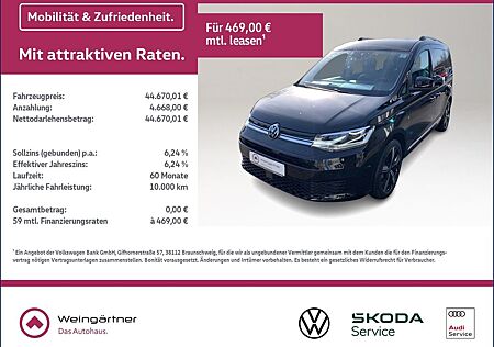 VW Caddy Volkswagen 2.0 TDI Style 4Motion, LED, Navi, 18"Alu,