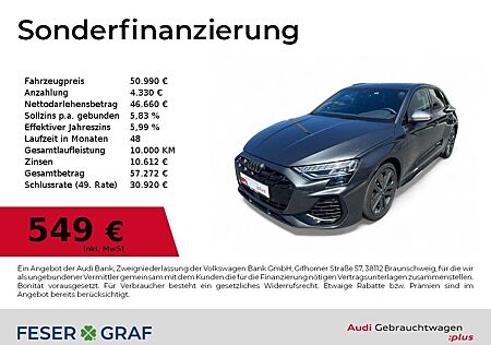 Audi S3 Sportback quattro SONOS/CarPlay/Akrapovic/LED