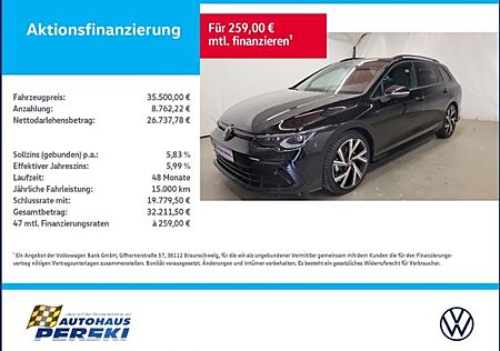 VW Golf Volkswagen Variant VIII 8 2,0 TDI R-Line DSG BLACK STY