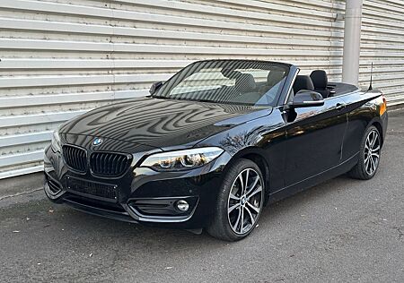 BMW 230i Cabrio Sport Linę Sport Aut Navi Leder LED