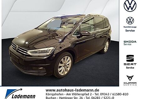 VW Touran Volkswagen 2.0 TDI DSG HIGHLINE 7-SITZE+AHK+RFK+LED+