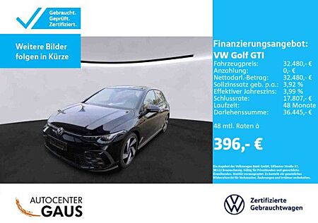 VW Golf Volkswagen VIII GTI 2.0 TSI DSG Navi*ACC*Black Style