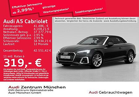 Audi A5 Cabriolet 40 TFSI qu. S tronic 2x S line AHK/