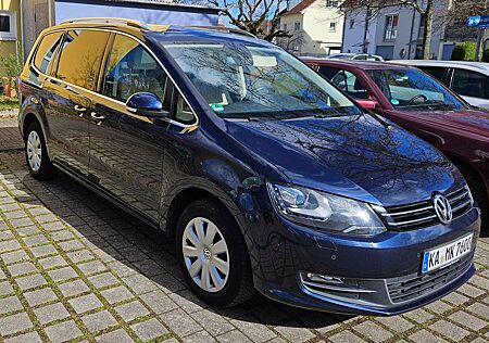 VW Sharan Volkswagen 2.0 TDI DSG BlueMotion Tech Highline ...
