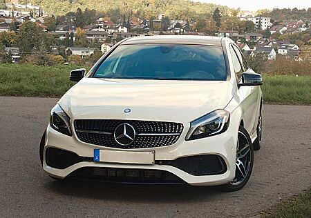 Mercedes-Benz 200 200d mit AMG-Line und Nightpaket | 8fach Bereift