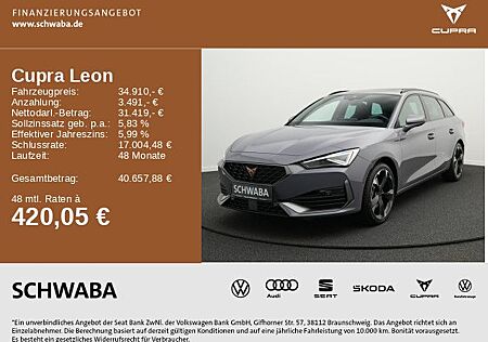 Cupra Leon Sportstourer 2.0TDI DSG PANO*MATRIX*AHK*19"
