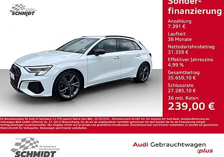 Audi S3 Sportback 2.0 TFSI quattro Matrix Navi B&O