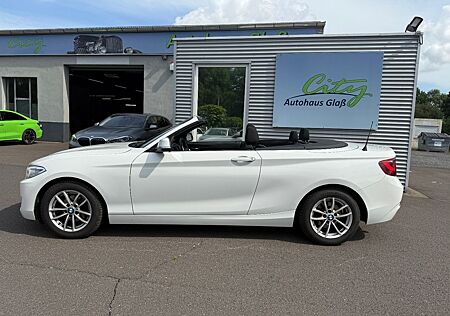 BMW 218 Cabrio Advant.+Bi-Xenon+SHZ+Navi+Automatik
