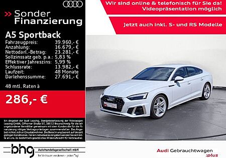 Audi A5 Sportback 40 TFSI quattro S tronic S line Kli