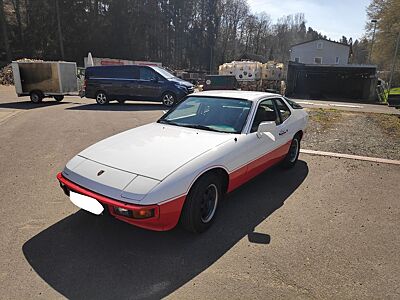 Porsche 924 2.0 Automatik Indischrot/Alpinweiß