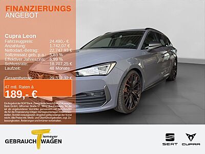 Cupra Leon Sportstourer 2.0 TSI DSG 4D VZ PANODACH KAM