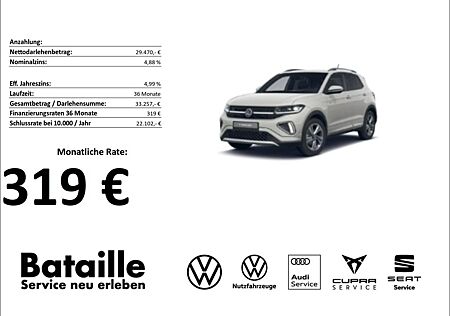 VW T-Cross gebraucht kaufen VW T-Cross Volkswagen 1.5 TSI R-Line AHK *289,- ohne Anzahlung