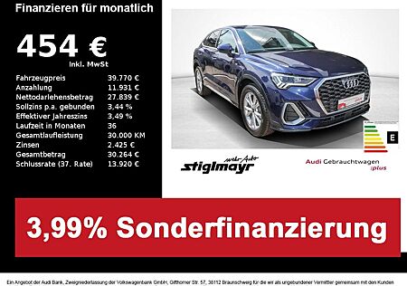 Audi Q3 Sportback S line 35TFSI S-tronic AHK+LED+NAVI