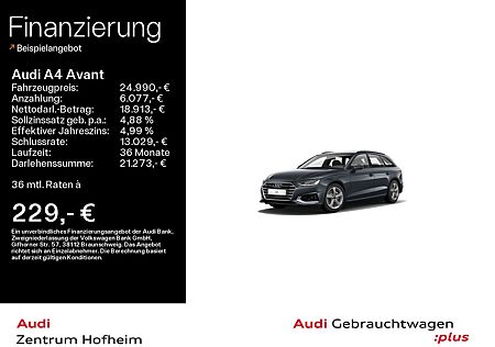 Audi A4 Avant 40 TDI S tro*Advanced*LED*Navi+*Tour*PD