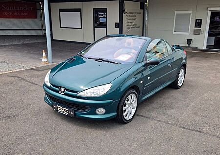 Peugeot 206 Cabriolet CC Roland Garros 1.Hand/Scheckheft