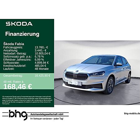 Skoda Fabia leasen