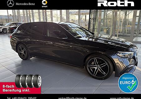 Mercedes-Benz E 220 d T AMG+Distronic+AHK+Night+19"+Kamera+LED