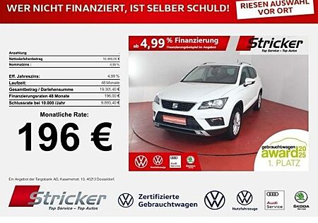 Seat Ateca Style 1.4TSI 201,-ohne Anzahlung FullLink