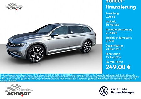 VW Passat Variant Volkswagen 2.0 TDI Alltrack 4M DCC STHZ eSD