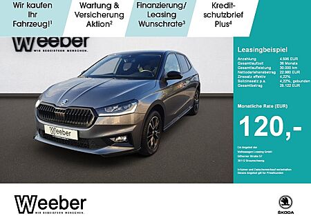 Skoda Fabia MONTE MAARCLO*NAVI*LED*VIRTUAL*SHZ Navi