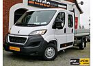 Peugeot Boxer L3 DoKa Pritsche 7Sitzer Klima PDC Tempom.