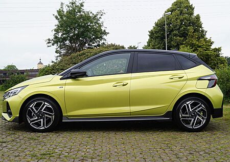 Hyundai i20 1.0 T-GDI N Line NAVI-LED-4xSHZG-DACH SCWARZ