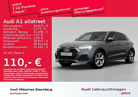 Audi A1 allstreet 30 TFSI S tronic Navi+ PDC ACC LED