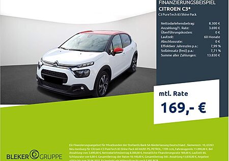 Citroën C3 PureTech 83 Shine Pack