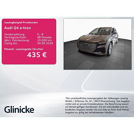 Audi Q4 e-tron leasen