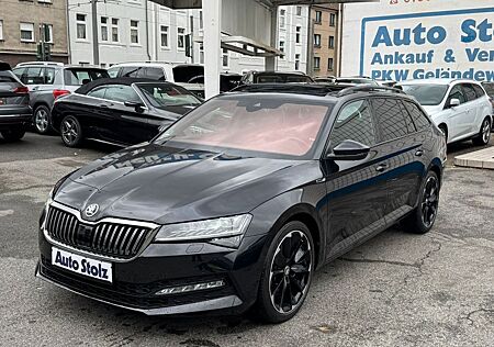 Skoda Superb gebraucht kaufen Skoda Superb Combi Sportline 4x4 PANO,VIRTUEL,AHK,1-HD