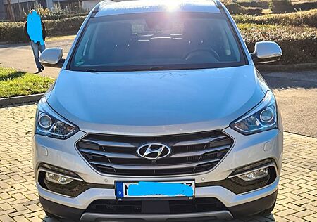 Hyundai Santa Fe blue 2.2 CRDi Premium 4WD Automatik...