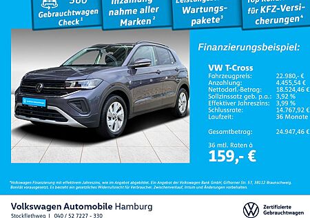 VW T-Cross gebraucht kaufen VW T-Cross Volkswagen 1.0 TSI Life Navi IQ.Drive ACC CarPlay