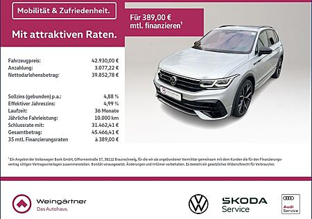 VW Tiguan gebraucht kaufen VW Tiguan Volkswagen R 4Motion, Matrix LED, AHK, Black Style,