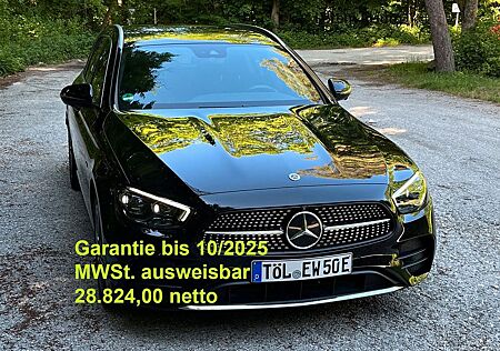 Mercedes-Benz E 300 E 300de, AHK, Pano, M-Bux, Multibeam, Gar., MWSt