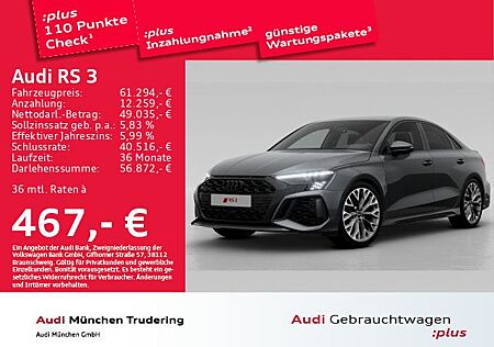 Audi RS3 Limousine TFSI qu. Matrix MMI+ B&O Heckspoil