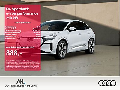 Audi Q4 Sportback e-tron performance 210 kW 360 4xSHZ