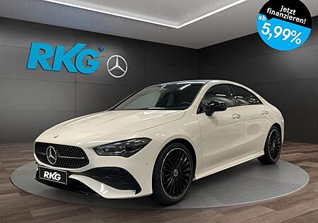 Mercedes-Benz CLA 200 AMG NIGHT PANORAMA SPURPAKET KEYLESS PDC