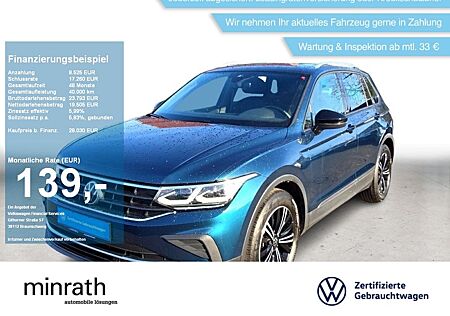 VW Tiguan Volkswagen Life 1.5 TSI DSG AHK+MATRIX+NAVI+APP+RFK