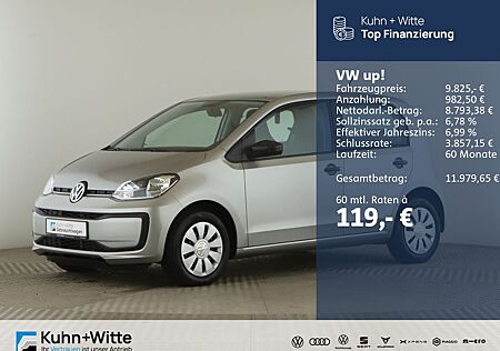 VW Up Volkswagen ! 1.0 BMT take ! *LED*Audio*Klima*