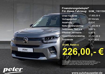 Citroën C3 Turbo 100 Plus +EPH+Klima+DAB+Mirrorscreen+