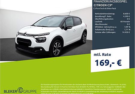 Citroën C3 PureTech 83 Shine Pack