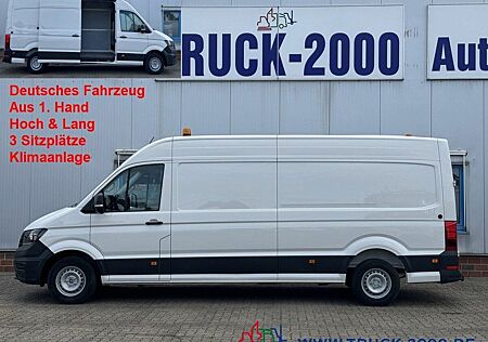 VW Crafter Volkswagen 35 2.0 TDI Hoch & Lang 3 Sitze Klima